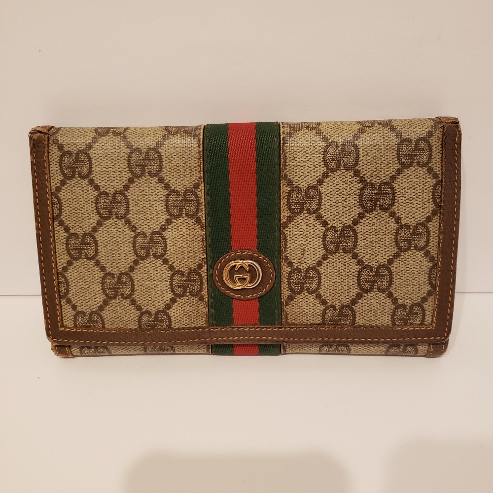 💖100% Authentic GUCCI Vintage Ophidia Wallet